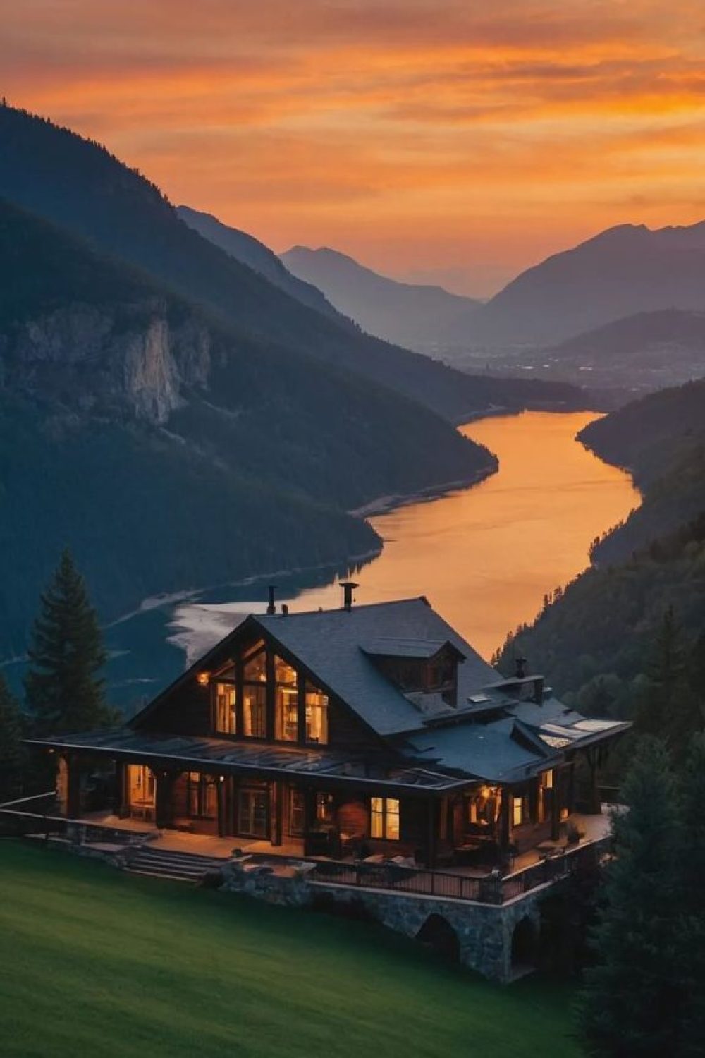 Dark and Dreamy Abodes_ 15 Aesthetic Mountain…